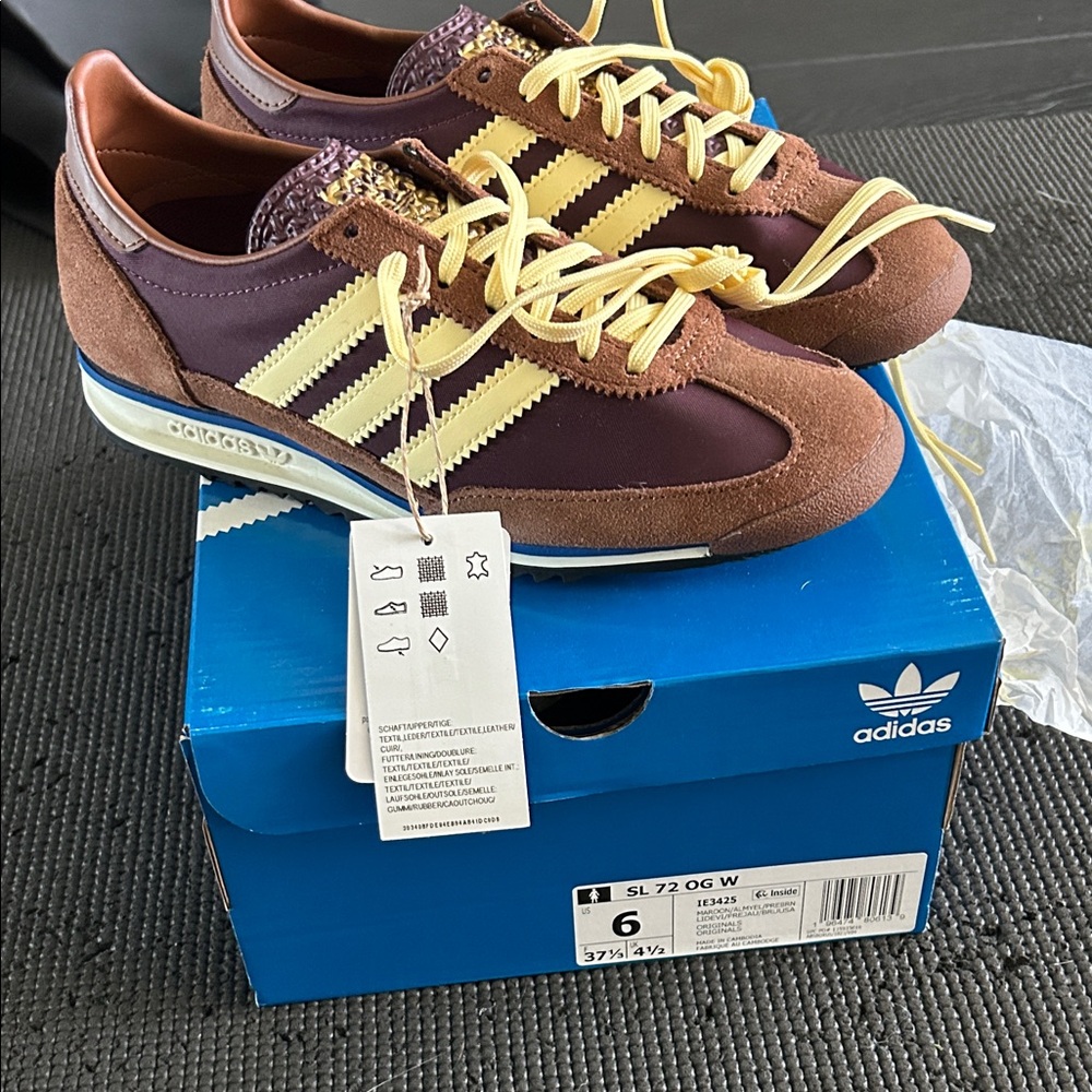 Adidas SL 72 OG womens Sneakers - Purple and Tan